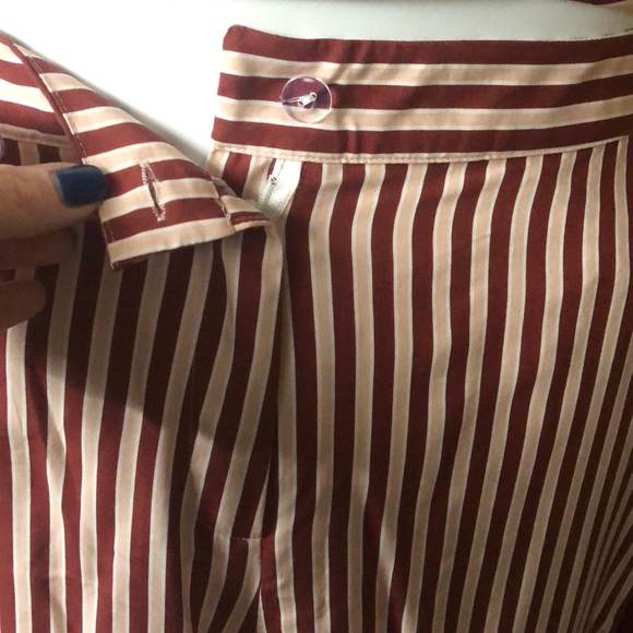 Kittenish pink, maroon, & white Co-Ord set. - Picture 4 of 8